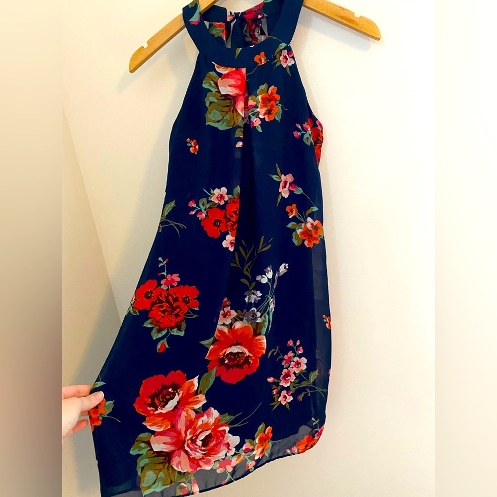 IZ byer floral sheath dress
